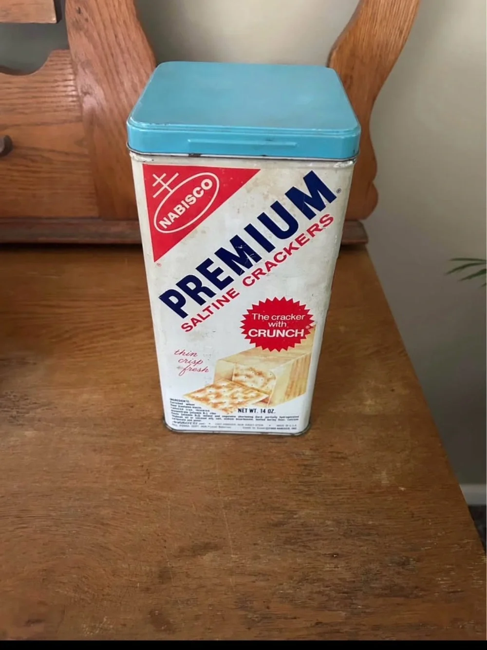 Vintage Nabisco Saltine Crackers Tin